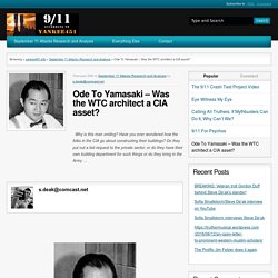 Ode To Yamasaki – Was the WTC architect a CIA asset? ← yankee451.info