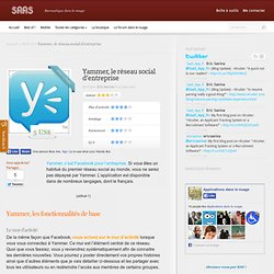 Yammer, le réseau social d’entreprise