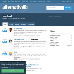 ! spi Alternativeto.net YANfired's favorite applications
