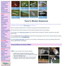 Yann's Airplanes