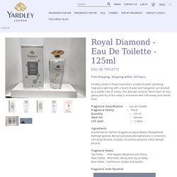 Yardley London Royal Diamond Eau De Toilette 125ml Online