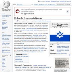 Żydowska Organizacja Bojowa