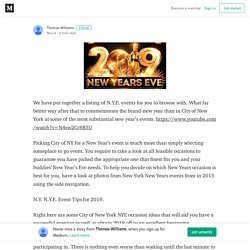 New Years Eve 2019 in NYC: What You Need To Realize
