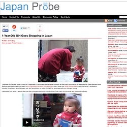 1-Year-Old Girl Goes Shopping in Japan