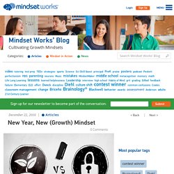 New Year, New (Growth) Mindset - Growth Mindset Blog & Newsletter