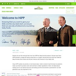 HiPP, 60 years of ORGANIC - myorganiccompany