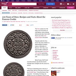 100 Years of Oreo: Recipes and Facts About the Famous Cookie