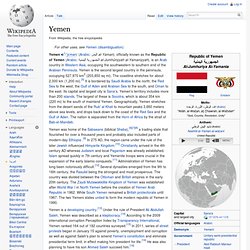 Yemen, wikipedia