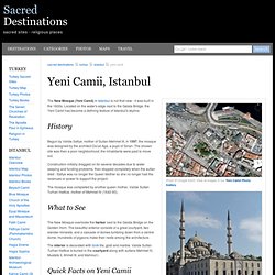 Yeni Camii (New Mosque) - Istanbul, Turkey