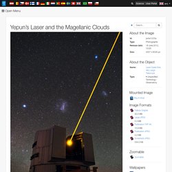 Yepun’s Laser and the Magellanic Clouds