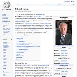 Yitzhak Rabin