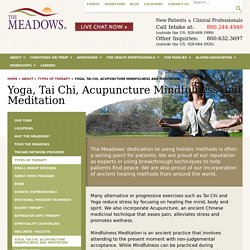 Yoga and Tai Chi Therapy
