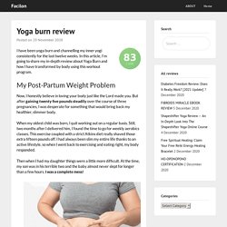 Yoga Burn Review