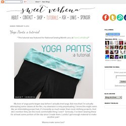 Yoga Pants: a tutorial