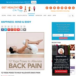 12 Yoga Poses to Alleviate Back Pain