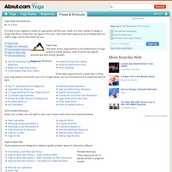 Yoga Poses and Workouts - Sequences of Yoga Poses for Home Workouts