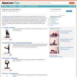 Yoga Poses for the Psoas