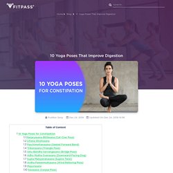 10 Yoga Poses that Improve Digestion