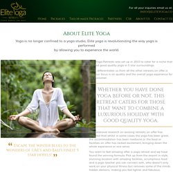 Yoga retreats in UAE