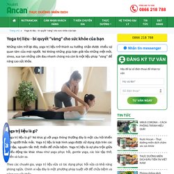 Yoga trị liệu - bí quyết “vàng” cho sức khỏe của bạn 