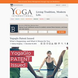 Yogaglo Patent Issued