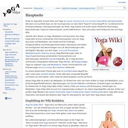 Yogawiki