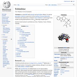 Yohimbine