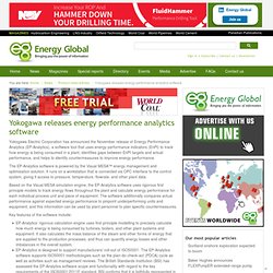 Yokogawa energy performance analytics