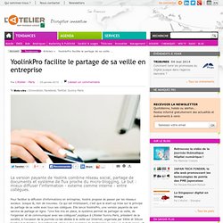 YoolinkPro facilite le partage de sa veille en entreprise