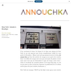 New York : balade à Brooklyn - Le blog d'Annouchka