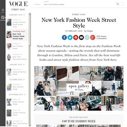 New York Fashion Week Street Style