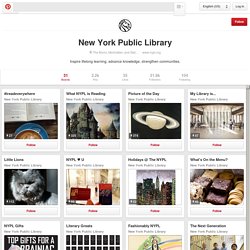 New York Public Library on Pinterest