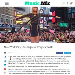 New York City Has Rejected Taylor Swift