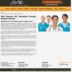 Consult Diet Doctors In NYC At Ny Diet Md