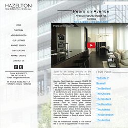 Yorkville Real Estate Specialists - Pears On Avenue - Hazelton Real Estate