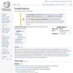 Yoshiki Sakurai - Wikipedia