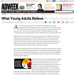 What Young Adults Believe