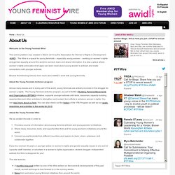 Young Feminist Wire » About Us