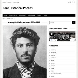 Young Stalin in pictures, 1894-1919