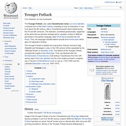 Younger Futhark