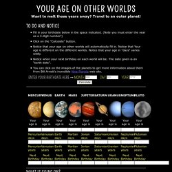 Your Age on Other Worlds