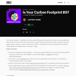 Is Your Carbon Footprint BS?