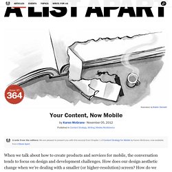 Your Content, Now Mobile