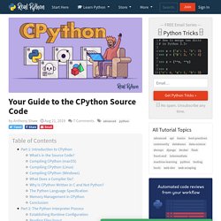 Your Guide to the CPython Source Code