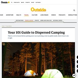 Your 101 Guide to Dispersed Camping
