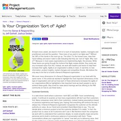 Is Your Organization "Sort of" Agile?