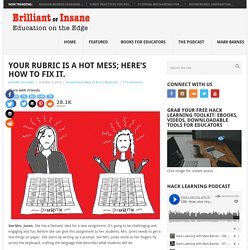 Your Rubric Is a Hot Mess; Here’s How to Fix It.