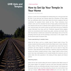 How to Set Up Your Temple in Your Home