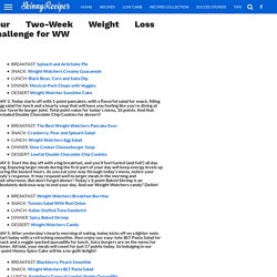 Your Two-Week Weight Loss Challenge for WW - Page 3 of 5 - Easy Recipes