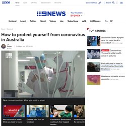 How to protect yourself from coronavirus in Australia